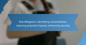 Risk Mitigation: identifying vulnerabilities, reducing potential impacts, enhancing security